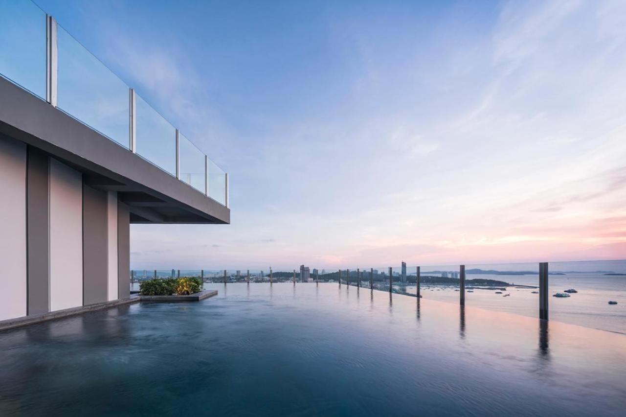 Апартаменты Great Location With Infinity Pool -Central Паттайя Экстерьер фото