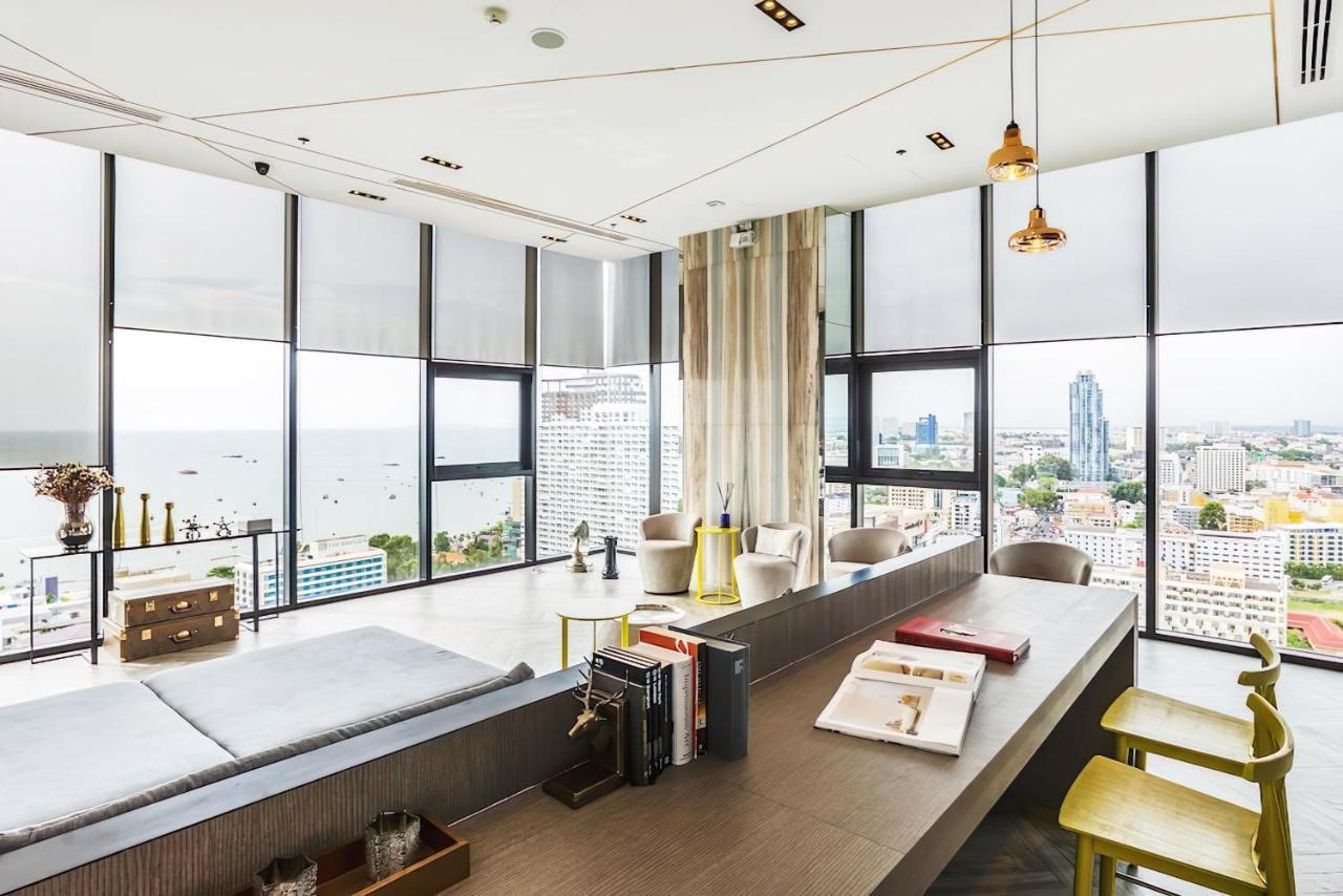 Апартаменты Great Location With Infinity Pool -Central Паттайя Экстерьер фото