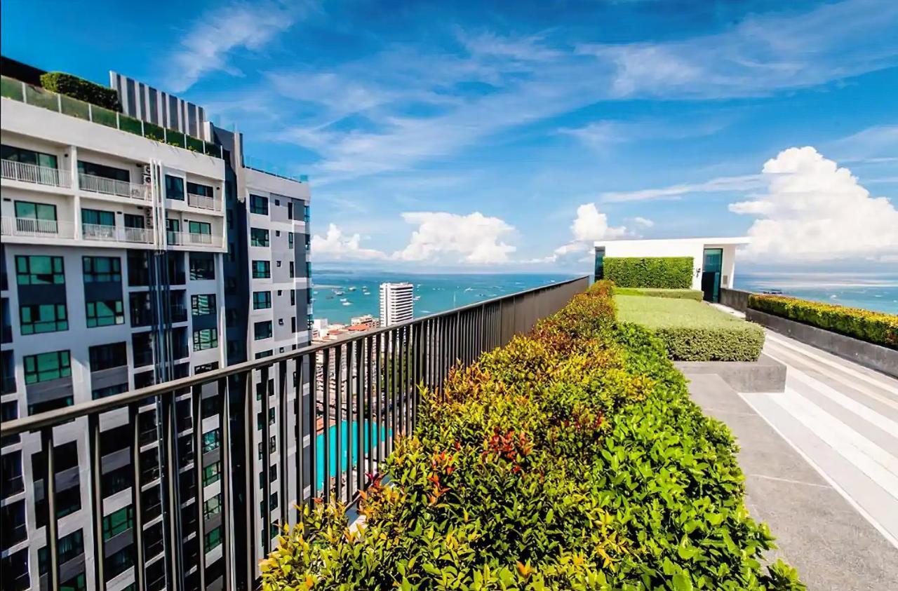 Апартаменты Great Location With Infinity Pool -Central Паттайя Экстерьер фото