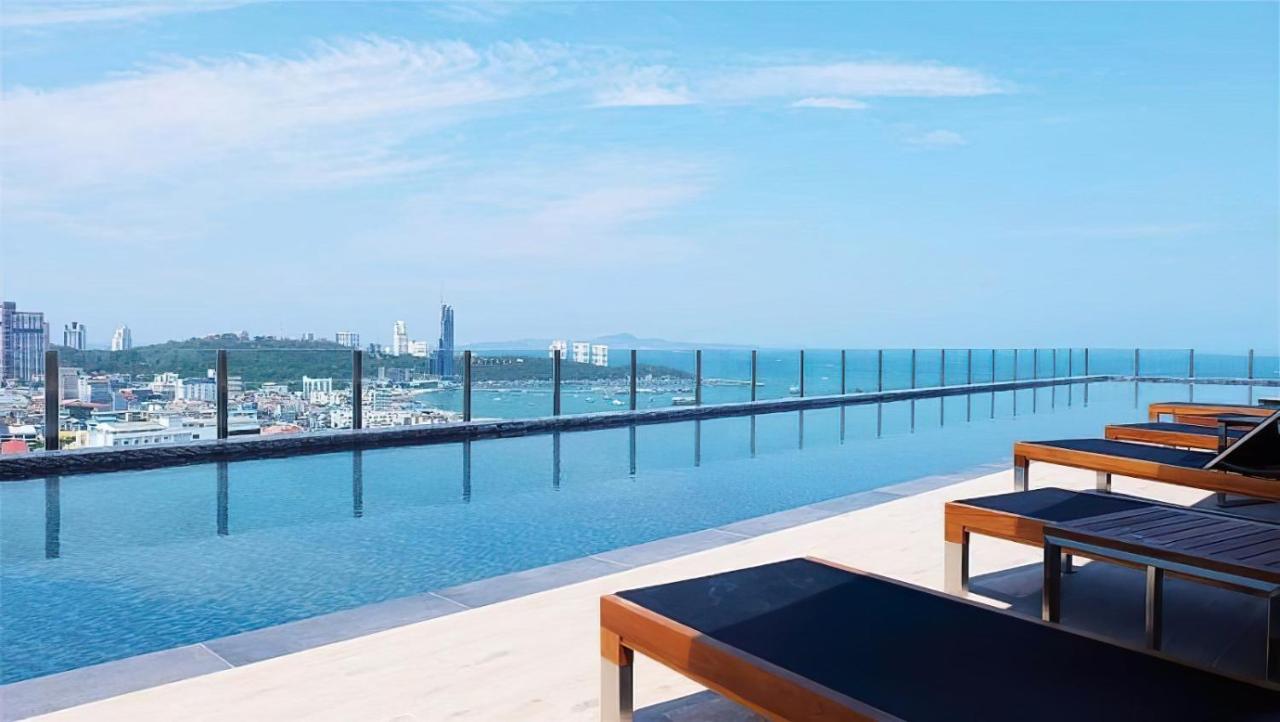 Апартаменты Great Location With Infinity Pool -Central Паттайя Экстерьер фото