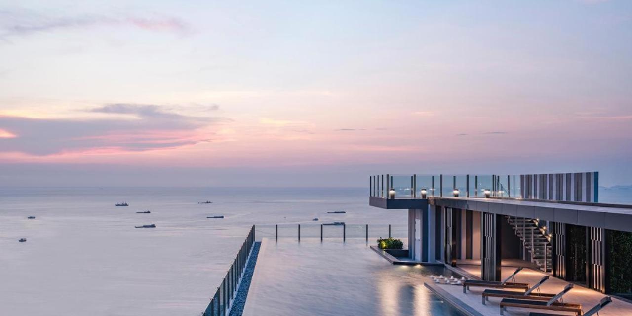 Апартаменты Great Location With Infinity Pool -Central Паттайя Экстерьер фото