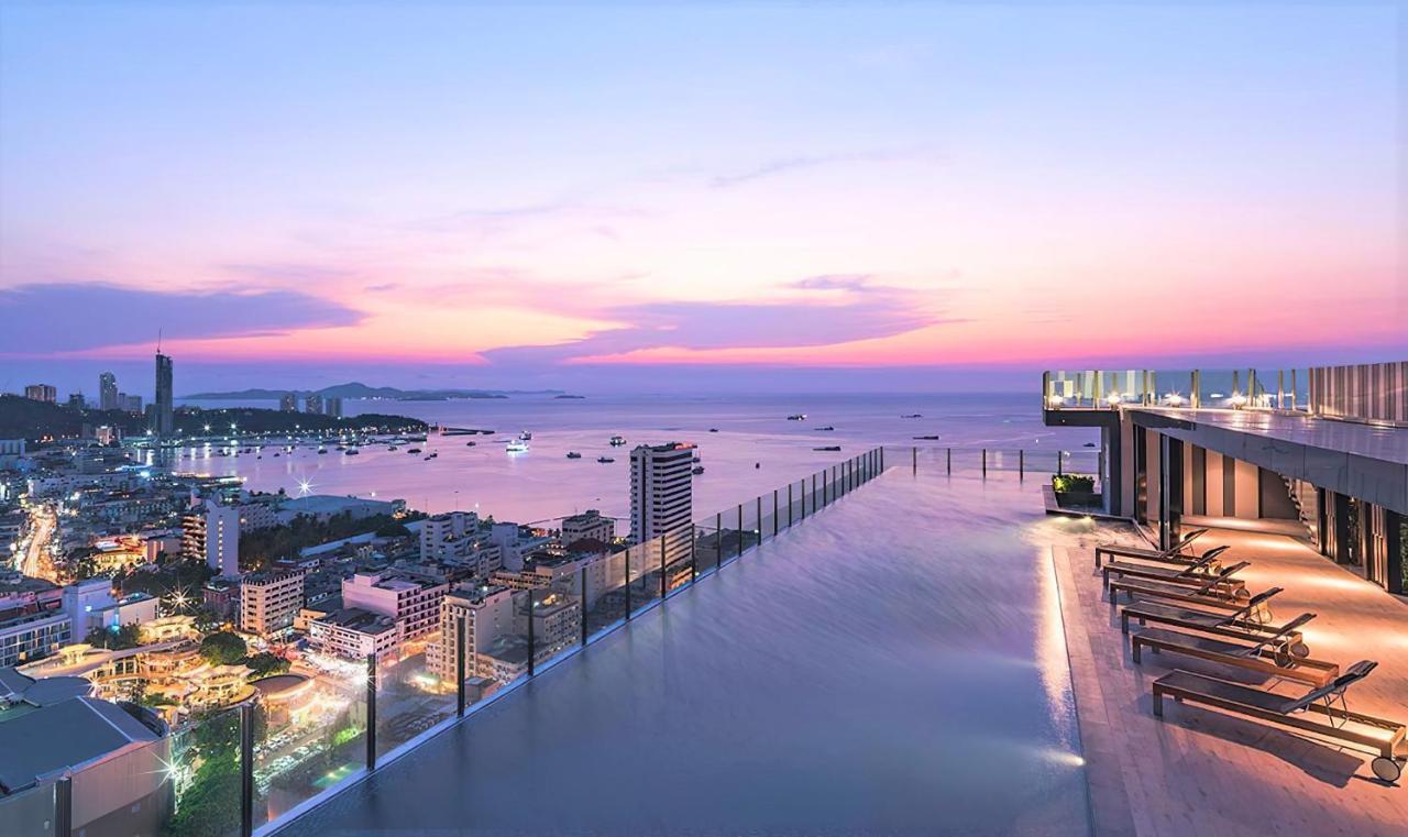 Апартаменты Great Location With Infinity Pool -Central Паттайя Экстерьер фото