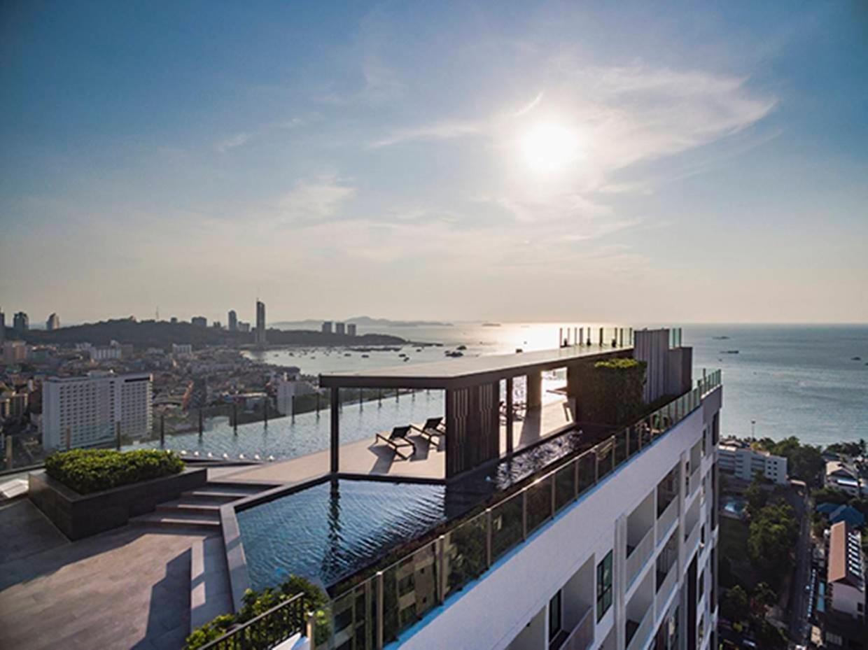 Апартаменты Great Location With Infinity Pool -Central Паттайя Экстерьер фото