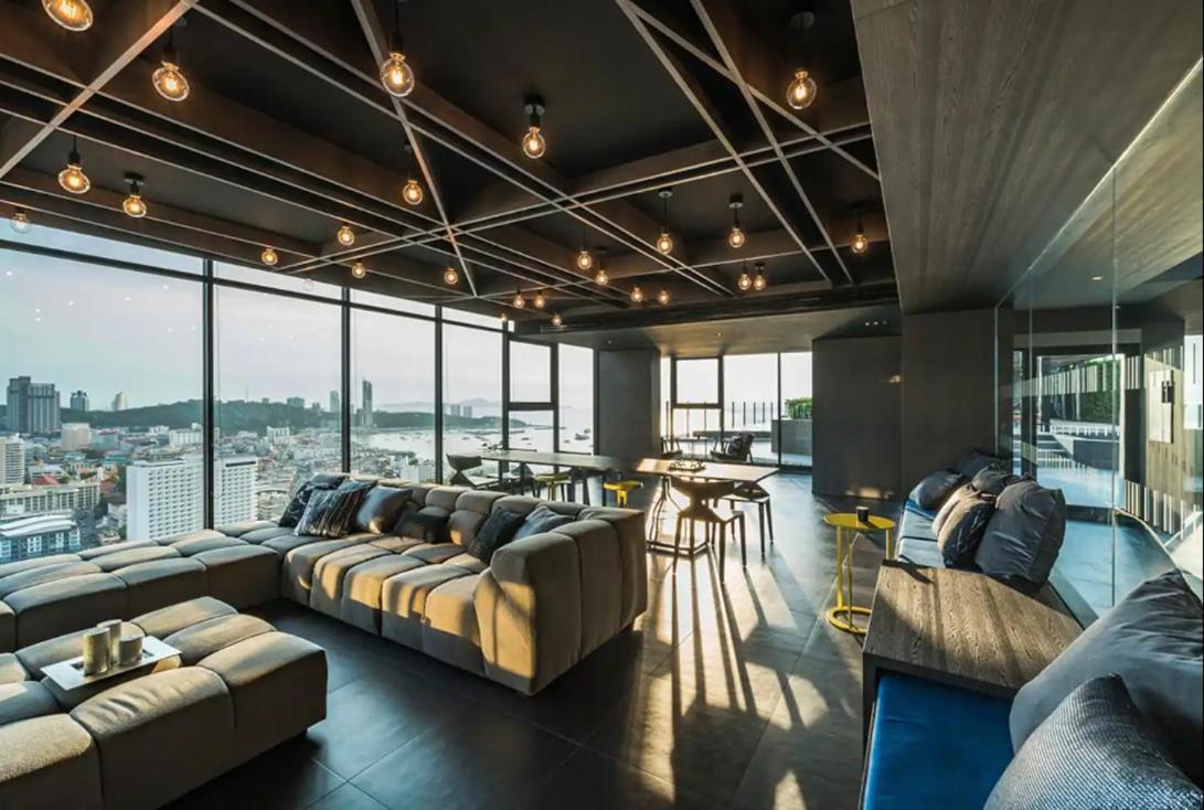 Апартаменты Great Location With Infinity Pool -Central Паттайя Экстерьер фото