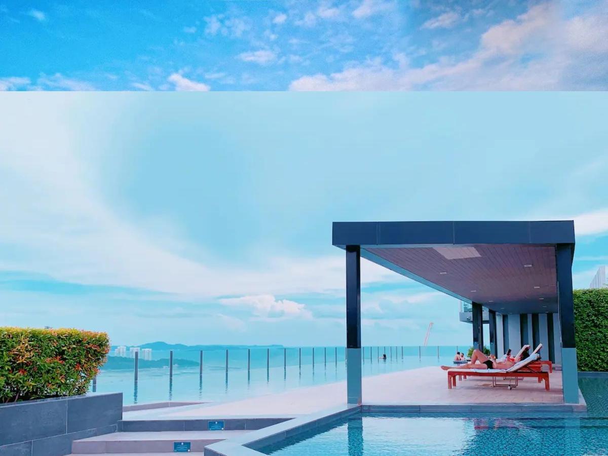 Апартаменты Great Location With Infinity Pool -Central Паттайя Экстерьер фото